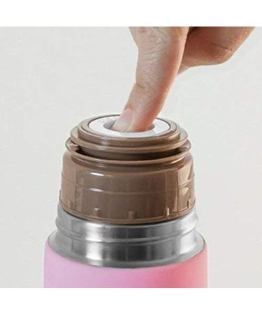Miniland 89217 350ml Liquid Thermos with Rubber Exterior - Rose | Durable Single Thermos - Buy Online on GoSupps.com