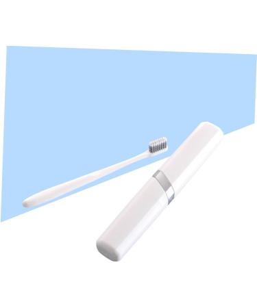 Buy Gatuida Travel Toothbrush Case Set - Durable White Toothbrush Tube Container & Protective Cover for International Shipping - Buy Online on GoSupps.com