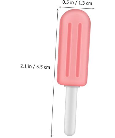Buy SOLUSTRE 12pcs Popsicle Silicone Chewing Gums & Ice Lolly Stick Holders - Perfect for Kids & Adults | Chewing Brace Container Box - Buy Online on GoSupps.com