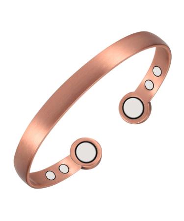 Copper Magnetic Bracelet for Women Men for Arthritis 99% Pure Copper Adjustable Bracelet Fashsion Jewelry Presents (0964Q)