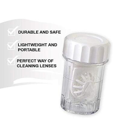 Sports Vision Contact Lens Case - Barrel Type 6 Pack | Multi-Purpose Lens Solution | Made in UK | International Shipping Available - Buy Online on GoSupps.com