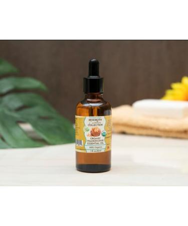 Rehoboth Creative Collection Organic Frankincense Essential Oil - 100% Pure Therapeutic Grade for Skin Therapy & Natural Calm - 1 Fl. oz - Buy Online on GoSupps.com