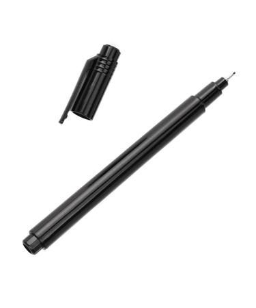Ipetboom Nail Pen Nail Drawing Tool Manicure Drawing Tool Family Nail Art Tool Essential Tools for Manicure Nail Salon Tool Nail Polish Drawing Pen Stippling Graffiti Pen Abs 14X1X1CM Black