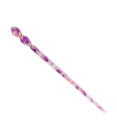 RORPOIR Hairpin Vintage Chinese Hair Chopsticks Chignon Pin Chopsticks Chinese Hair Fork Pearl Hair Accessories Ancient Hair Chopsticks Girl Bride Acetate Sheet Purple Steamed Stuffed Bun