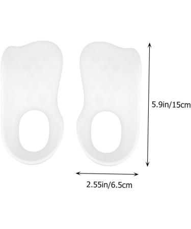 NOLITOY Orthotic Shoe Inserts - 2 Pairs Plantar Arch Support Pads for Gasket Foot - Comfortable Insole Correct Inserts - Buy Online on GoSupps.com
