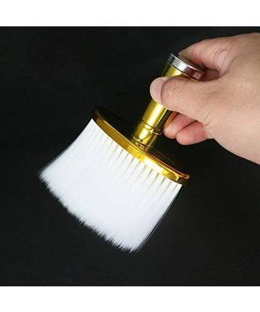 Rfeeuubft Barber NeCk Duster Cleaning Face Hair Brush for Hair Cutting SweePing Brushes Cleaner Barber AccESSories Tool Gold - Buy Online on GoSupps.com