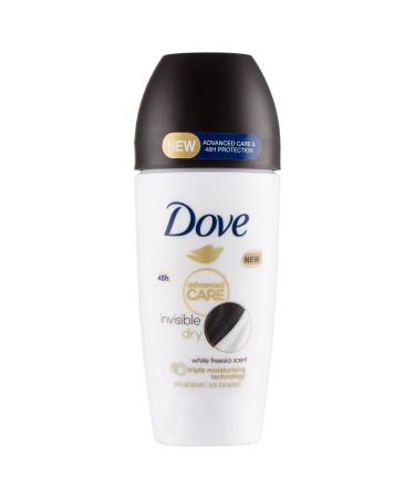 Italian Gourmet E.R. Dove Advanced Care Invisible Dry Roll On Antiperspirant Deodorant 48 Hours 50ml + Italian Gourmet Polpa 400g (Pack of 6)