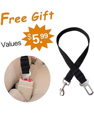Vailge Waterproof Dog Car Seat Cover with Side Flaps - Black, Hammock Convertible Standard - Buy Online on GoSupps.com