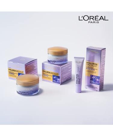 L'Or al Paris Hyaluron Specialist Night Cream 25+ | Moisturizing Face Cream with Dual Hyaluronic Acid | 50ml - Hydrate & Revitalize Your Skin - Buy Online on GoSupps.com