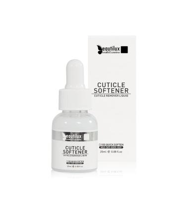 beautilux Nails Cuticle Softener 25ml Cuticle Softener for Instant Cuticle Removal Nail Salon Home Use(CS-000)