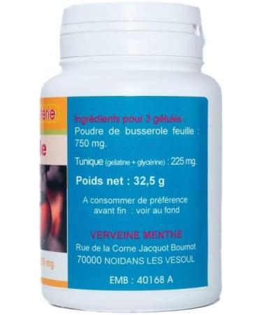 BUSSEROLE CAPSULES Leaf 100 capsules with a dosage of 250 mg - Buy Online on GoSupps.com
