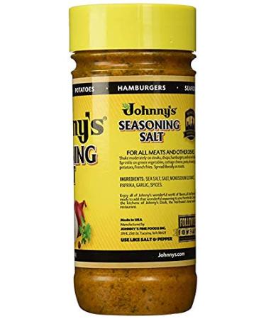 Johnny's Seasoning Salt 16 oz (2 Pack) - Chef Blended Seasonings - Buy Online on GoSupps.com