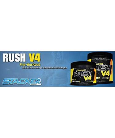 Buy Stacker2 Rush V4 Fruit Punch  (60 Servings) Fast International Shipping & Top Quality Energy Supplement - Buy Online on GoSupps.com