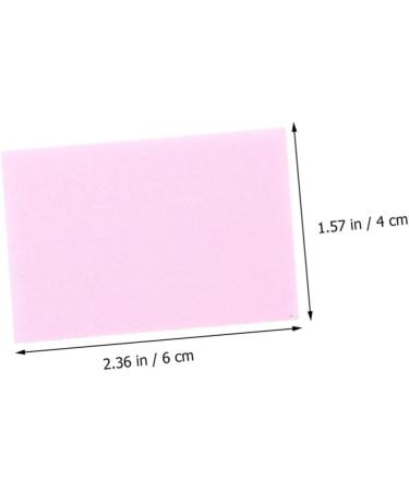 Healeved 3 Nail Remover Cotton Nail Remover Pads Gel for Nails Glue for Nail Charms Eyelash Remover Nail Polish Cleaning Supply Nails Gel Cleaning Wipe Disposable Natural Cotton Fiber Pink - Buy Online on GoSupps.com