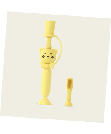 Iwowhero Silicone Baby Toothbrush - Soft Bristle Toddler Finger Brush for Gentle Oral Care - Buy Online on GoSupps.com