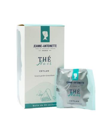 JEANNE ANTOINETTE - Th Noir Bio - Ceylan Greenfield - En sachets - Sri Lanka - Notes d orange et acidit - Texture velours - 20 Sachets