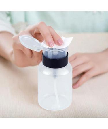 LALILL 2-Pieces Dispenser Pump Set - 200ml White Liquid Pump Bottles for Nail Polish & Manicure Remover - International Shipping Available - Buy Online on GoSupps.com