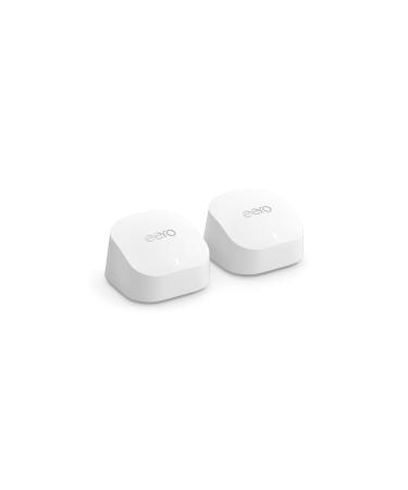 Amazon eero 6+ Mesh Wi-Fi System - Fast Gigabit Speeds - Connects 75+ Devices - 3,000 sq. ft. Coverage - 2-Pack 2022 Release - Buy Online on GoSupps.com