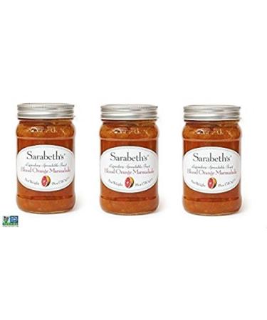 Sarabeth's Legendary Blood Orange Marmalade - (18 oz Pack of 3) 18 Ounce Pack of 3