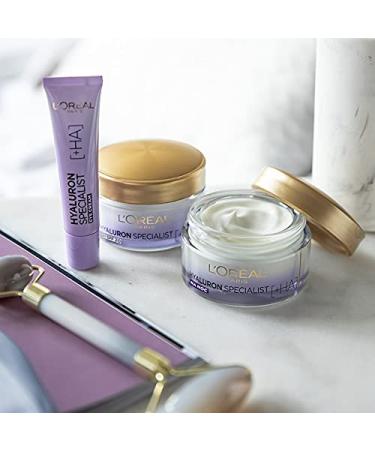 L'Or al Paris Hyaluron Specialist Night Cream 25+ | Moisturizing Face Cream with Dual Hyaluronic Acid | 50ml - Hydrate & Revitalize Your Skin - Buy Online on GoSupps.com
