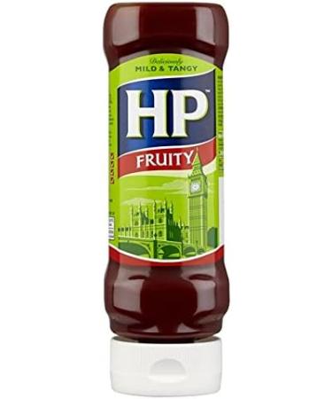 Hp Fruity Brown Sauce 470g x 2 with Bonus Sauce Key Ring - Buy Online Now! - Buy Online on GoSupps.com