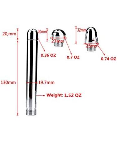 GRSPEHS Bathroom Handheld Enema Shower Colonic Douche System - 3 Heads Aluminum Cleaner - Buy Online on GoSupps.com