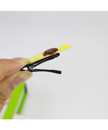 Santa Cute Cartoon Hair Clips for Girls - Set of 5 Metal Snap Barrettes | Girls Hair Accessories Gift - Buy Online on GoSupps.com