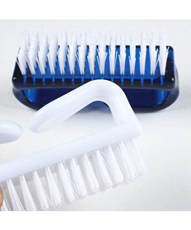 Nail Cleaning Brush - Handle Grip Nail Brush Nail Hand Fingernail Scrubbing Cleaning Brush for Toes Nails Cleaner Pedicure Brushes - Purple - Buy Online on GoSupps.com