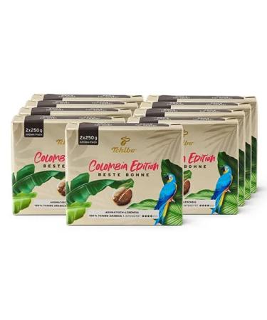 Tchibo - Beste Bohne Colombia Edition Ground Coffee - 9x 500g (2x 250g)