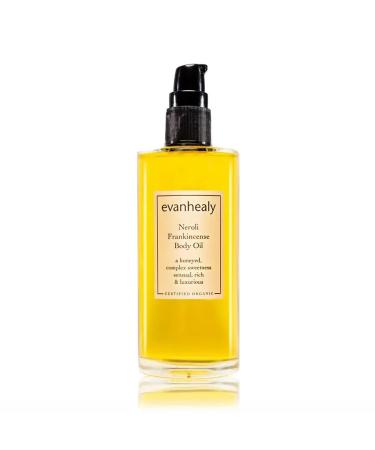 evanhealy Neroli Frankincense Body Oil | Organic Body Care with Silky Blend of Plant Oils to Soften & Moisturize All Skin | Frankincense Oil for Face