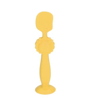 Soft Silicone Baby Butt Cream Applicator - 5.9 Inch Diaper Rash Spatula with Suction Base - Ideal for Easy Application (Yellow) - Buy Online on GoSupps.com