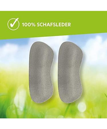 Shop Genuine Leather Heel Protection Pads - Self-Adhesive Heel Holders for Rubbing and Blisters - 1 Pair - International Shipping Available - Buy Online on GoSupps.com