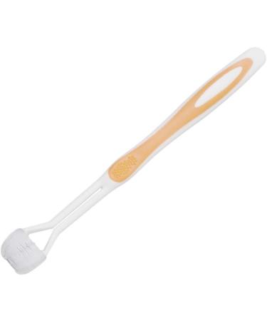 GOMYIE 3 Sided Soft Bristle Toothbrush for Adults and Children - Yellow - Buy Online on GoSupps.com