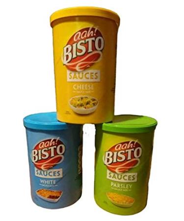Bisto Sauces 1x White Sauce 1x Parsley Sauce 1x Cheese Sauce 190g - Buy Online on GoSupps.com