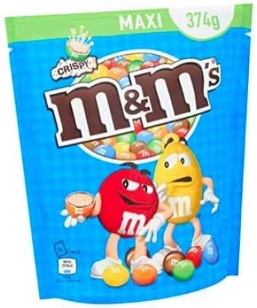  M&M's M&M's Chocolate Crispy Candy | M&M's | Maxi Crispy | Total weight 374 g - Buy Online on GoSupps.com