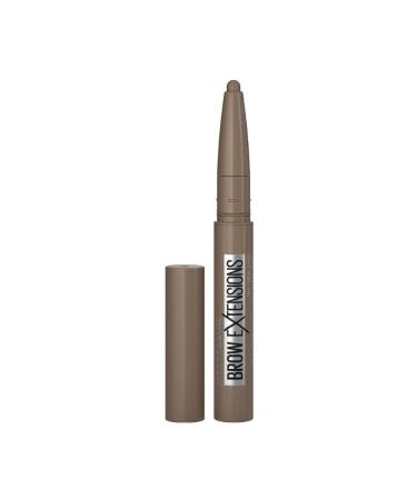 MAYBELLINE New York Brow Xtensions 06 Deep Brown 1 piece 06 Deep Brown 1 piece (1 pack) - Buy Online on GoSupps.com