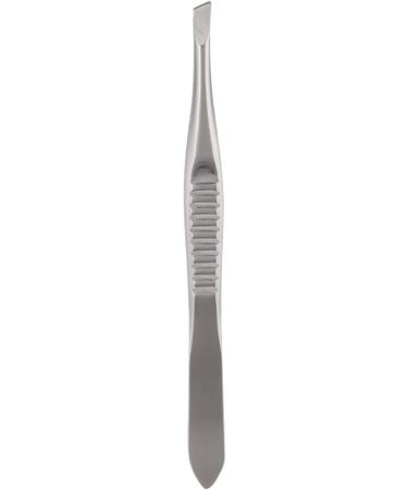 Professional Stainless Steel Eyebrow Tweezers - Hair Removal Tool for Women & Men | Facial Makeup Essential - Buy Online on GoSupps.com