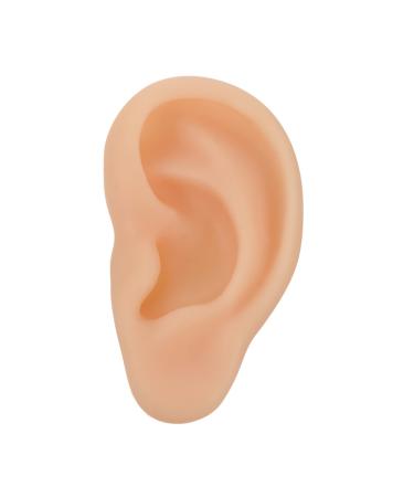 Silicone Ear Model 1pc Silicone Ear Silicone Tool Supplies Simulation Silica Gel Beige Eft Ear Model Silicone Teaching Model Ear Models Ear Cyborg 3D Ear Practice