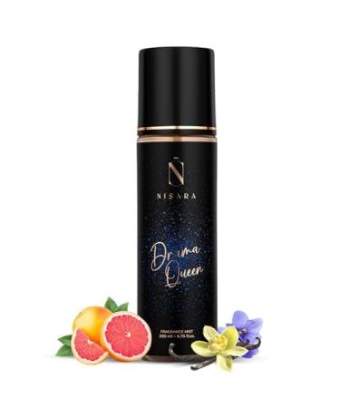 thakor craft Drama Queen Body Mist For Women - 200 ml | Floral Fruity Fragrance Perfume | With Peach & Vanilla Notes | Long Lasting Spray
