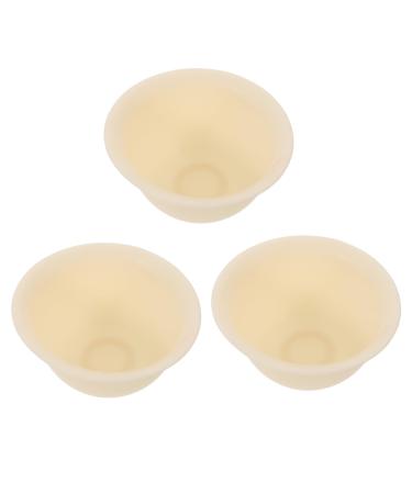WOONEKY 3 Pi ces Bols Silicone pour Masques Faciaux Bols Antid rapants et Incassables pour M lange de Masques DIY Souple pour Soins Peau Domicile et Institut