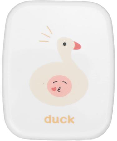 Travel Contact Lens Case Portable Contact Lens Box Kit Cute Little Duck with Tweezers for Woman for Outdoor - Buy Online on GoSupps.com