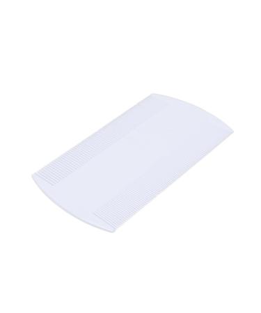 Lurrose 3st Haircongs against Floss Show Lice Voll for pets Double -sided lice comb flea comb for pets fine lice comb fine teeth white