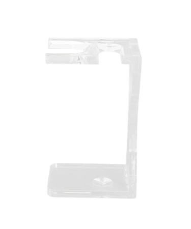 Durable Acrylic Beard Bracket & Brush Exhibition Stand | Versatile Transparent Bathroom Storage for Men - Buy Online on GoSupps.com