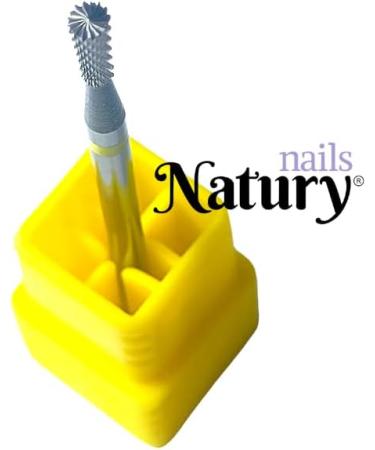 Natury Nails Tungsten Carbide Milling Cutter for Nail Wathes Cuticles Sculpted Nails Lathe Drill Bit (Super Fine Grit) - Buy Online on GoSupps.com