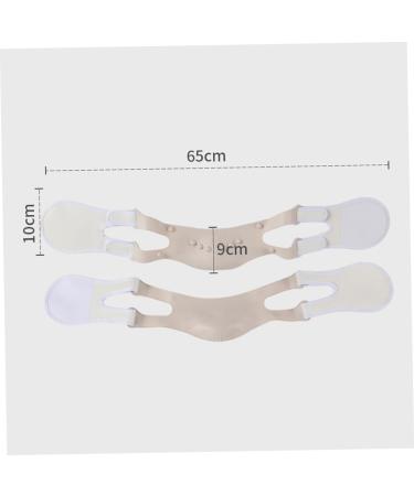 FRCOLOR Facial Slimming Strap 1pc Thin Belt V -lift Beauty Facial Slimming Beauty V Line Lifting Belt Chin Lift Belt Compact Facial Double Chin Strap - Buy Online on GoSupps.com