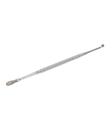 Stainless Steel Ear Wax Remover Spoon with Double Head - Ergonomic Design for Itch Relief - Buy Online on GoSupps.com