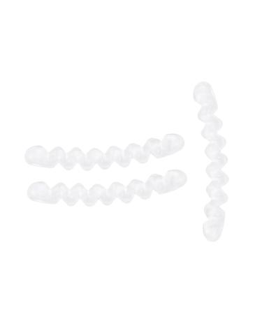 NOLITOY 6 Pairs Anti Slip Stickers for High Heels Adhesive Heel Pads for Women Sandals Gel Insert Pads Non Men's Sandals Invisible Anti-Slip Pad White Sole Pad Women's Gel Material Thicken