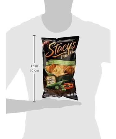 Stacy's Fire Roasted Jalapeno Pita Chips 7.33 Oz - Spicy Snack Delight - Buy Online on GoSupps.com
