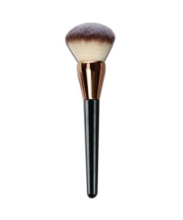 RN BEAUTY Premium Makeup Brush Kabuki Brushes Blush Brush Powder Brush Foundation Brush Bronzer Contour Face Blender Brush Blending Buffing Multifunction Cosmetics Tools Full Coverage (Rose Gold/Black)