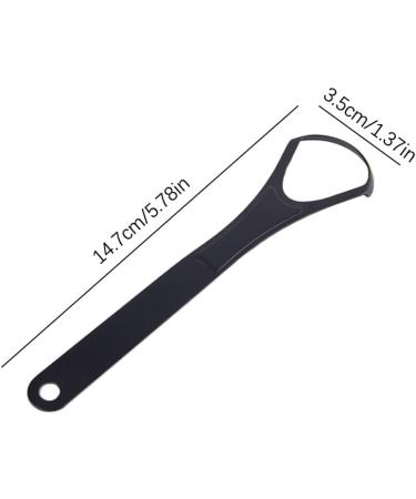 Tefexer Tongue Scraper for Kids & Adults | Durable Stainless Steel Tongue Cleaner | International Shipping Available - Buy Online on GoSupps.com